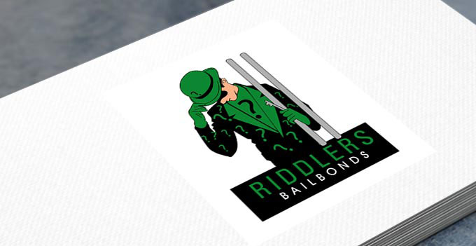 Riddler's Bail Bonds logo
